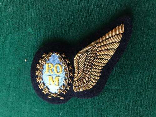 SAAF RADIO OPERATOR GOLD BULLION EMBROIDERED WING-WORN 1992-2003