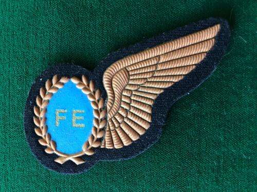 SAAF FLIGHT ENGINEER TUPPER -BRONZE WING