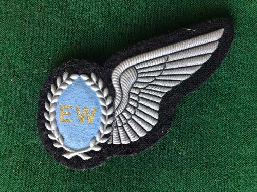 SAAF ELECTRONIC WARFARE TUPPER WING IN SILVER