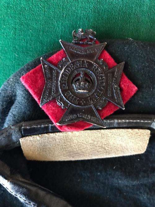 RHODESIA REGIMENT ORIGINAL BERET
