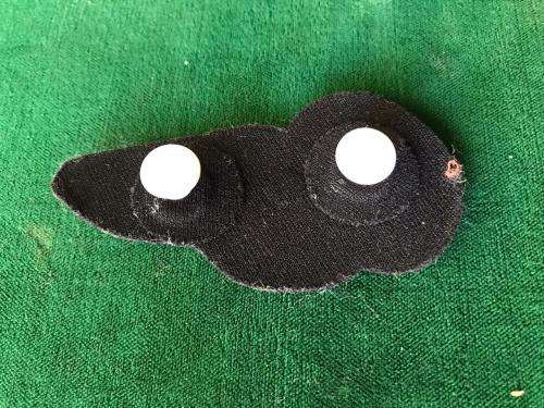 SAAF TOW TARGET OPERATOR TUPPER WING IN GOLD- 2 PINS