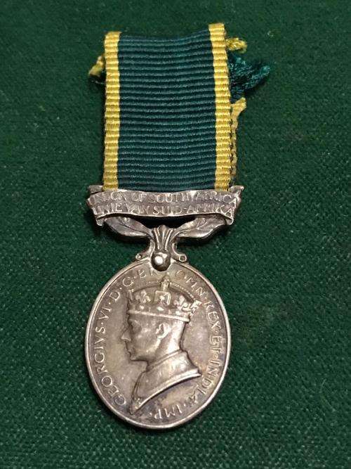 MINIATURE UNION OF SA SILVER PROFICIENCY MEDAL