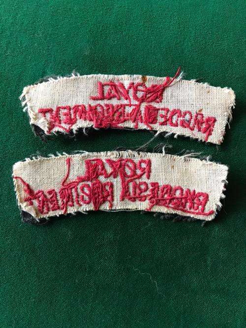 ROYAL RHODESIA REGIMENT TITLE PAIR