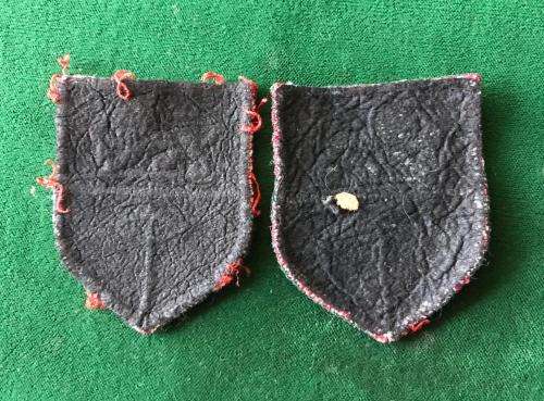 RHODESIAN ARMY SHOULDER FLASH PAIR-EMBROIDERED
