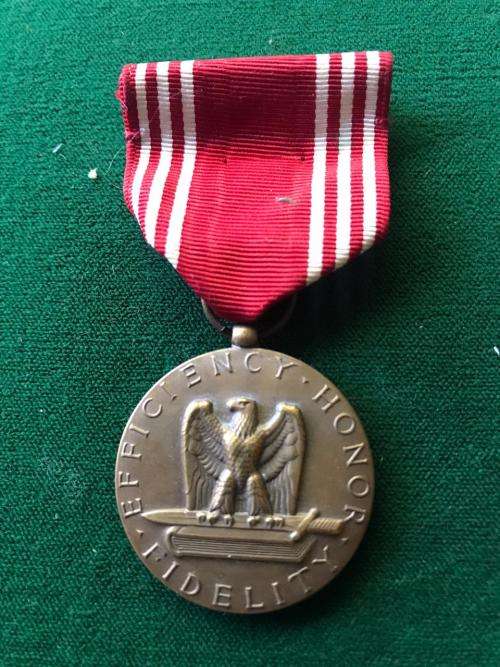 NAMED FULL SIZE US GOOD CONDUCT MEDAL