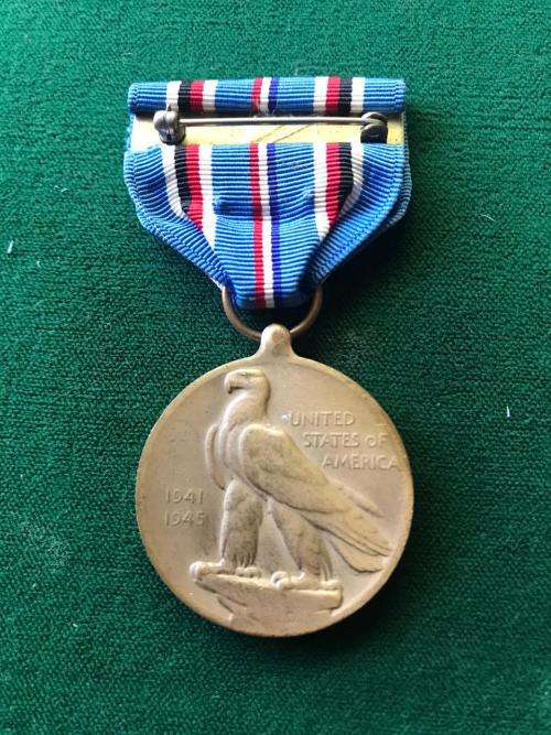 FULL SIZE WW2 US CAMPAIGN MEDAL