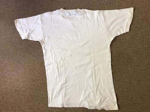 RHODESIAN LIGHT INFANTRY ORIGINAL T SHIRT WITH MONOGRAM LABEL-SIZE LARGE-MEASURES 55CM ARMPIT TO ARM