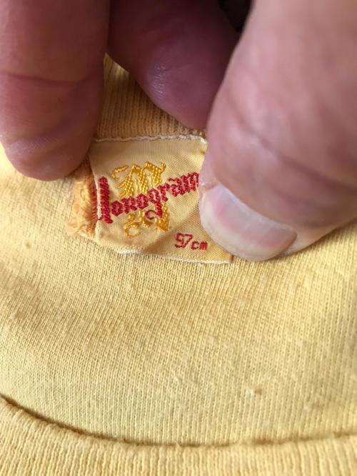 RHODESIAN LIGHT INFANTRY T SHIRT-SIZE MEDIUM-MEASURES 55 CM ARMPIT TO ARMPIT-LABELLED MONOGRAM