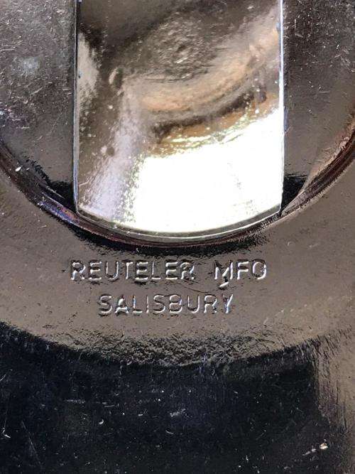 RHODESIAN INTELLIGENCE CORPS STABLE BELT BUCKLE-NEVER USED -REUTELER MAKERS MARKINGS