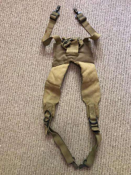 RHODESIAN WEBBING-PADDED YOKE- COMPLETE CONDITION