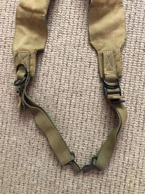 RHODESIAN WEBBING-PADDED YOKE- COMPLETE CONDITION