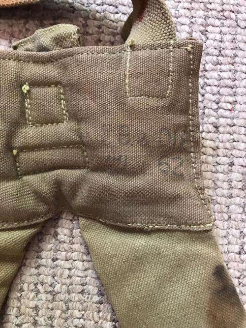 RHODESIAN WEBBING-PADDED YOKE- COMPLETE CONDITION
