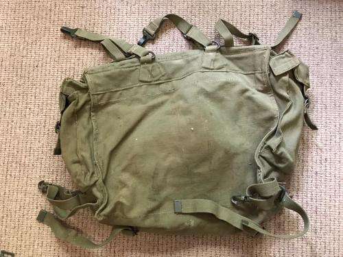RHODESIAN WEBBING-LARGE BACK PACK