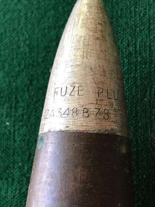 20 MM PRACTICE ROUND-HEIGHT 213 MM