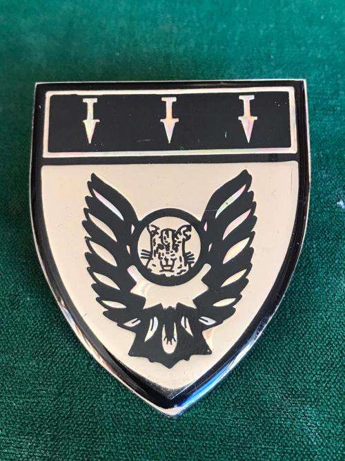 BOPHUTATSWANA DEFENCE FORCE TASK FORCE (SPECIAL FORCES) STABLE BELT BUCKLE CENTRE-2X SCREW LUGS