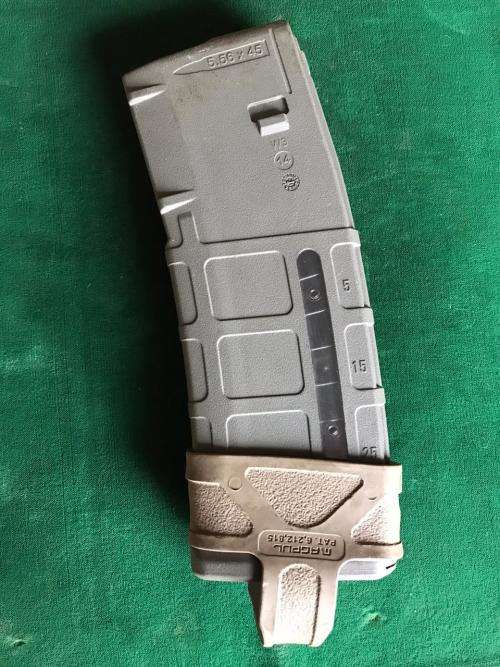 5,56 X 45 , .223-30ROUND MAGAZINE-POLYMER,COLOUR OLIVE GREEN RIFLE TYPES-AR15/L85/STANAG/M4