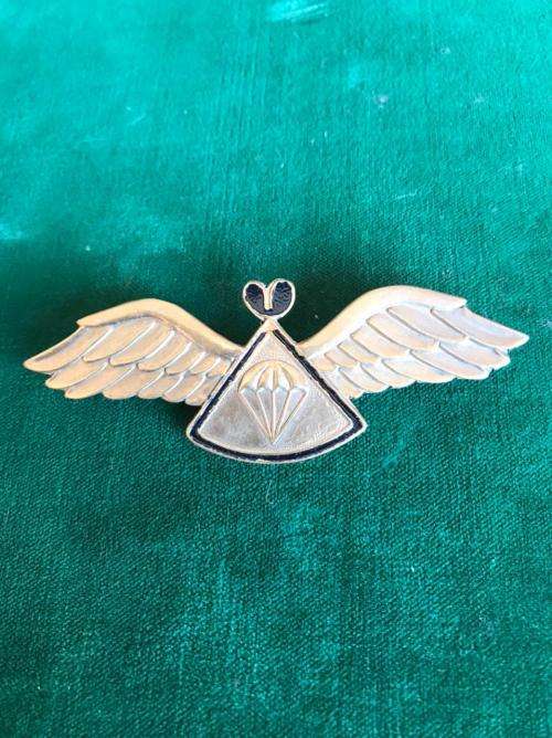 LESOTHO NUMBERED METAL PARA WING- 2 PINS