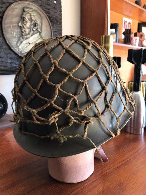 SADF BORDER WAR PERIOD STEEL HELMET