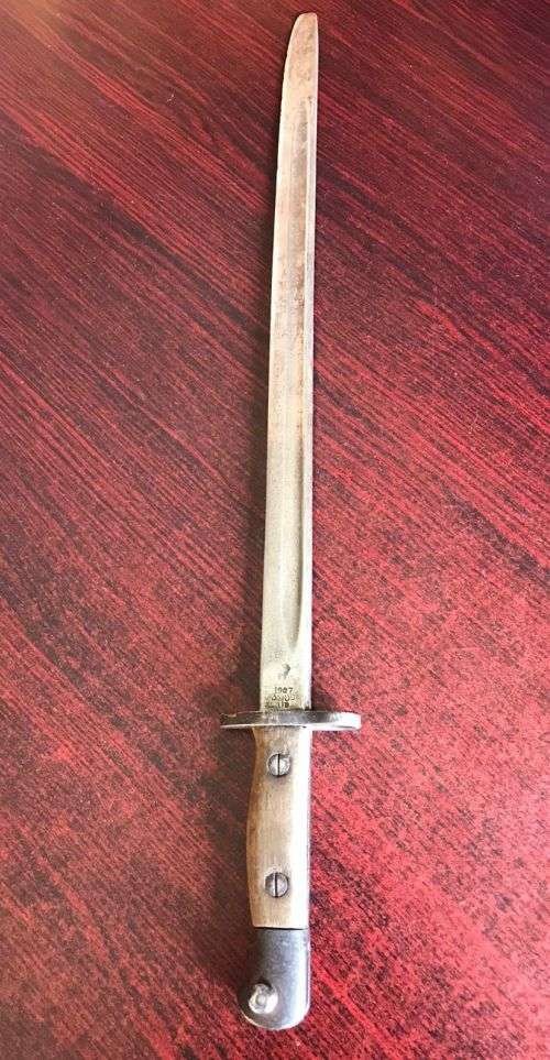 1907 BAYONET WITHOUT SCABBARD MAKE EFD