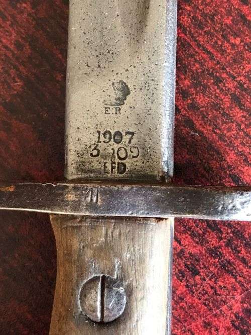 1907 BAYONET WITHOUT SCABBARD MAKE EFD