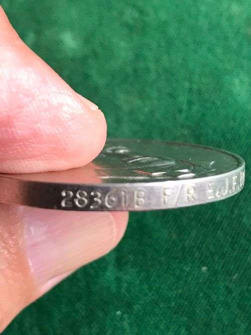 RHODESIAN FULL SIZE GSM AWARDED TO 28361 B F/R E.J.F. BURBIDGE