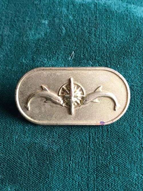 SA NAVY SUBMARINERS, BELT BUCKLE BADGE