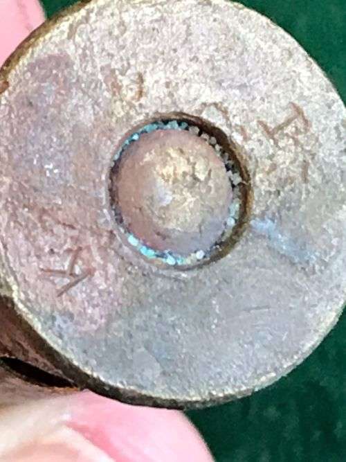 DRAWN BRASS .557/450 MARTINI HENRY CARTRIDGE-DEACTIVATED