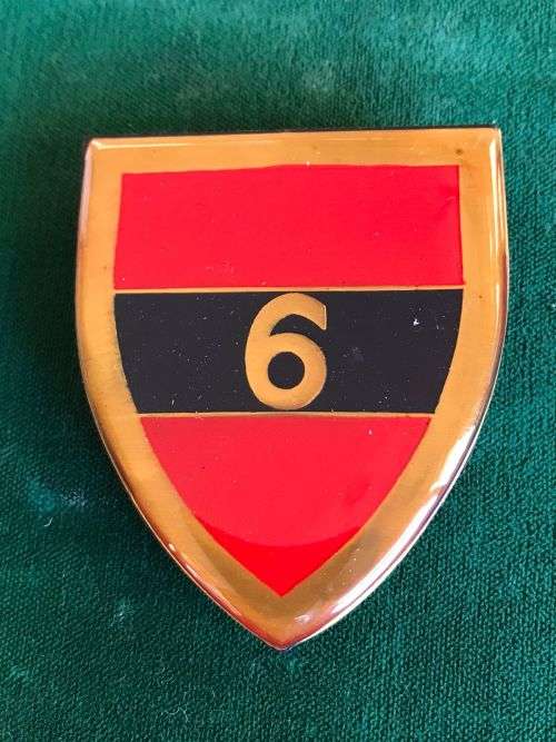 SA ENGINEERS 6 FIELD SQUADRON FLASH- 3 PINS