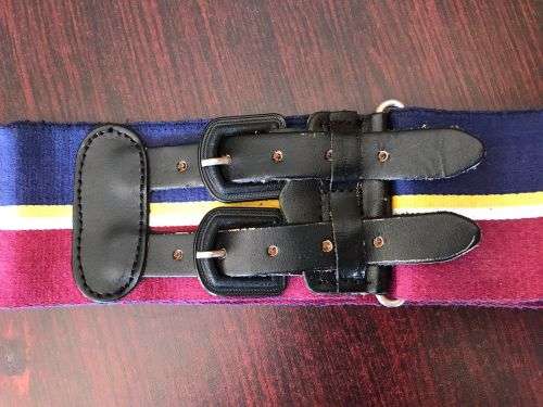 RHODESIAN ARMY PAY CORPS STABLE BELT IN UNUSED CONDITION-EXTENDED LENGTH 100 CM