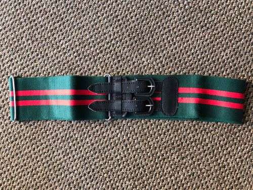 RHODESIA STAFF STABLE BELT IN UNUSED CONDITION-EXTENDED LENGTH 114 CM