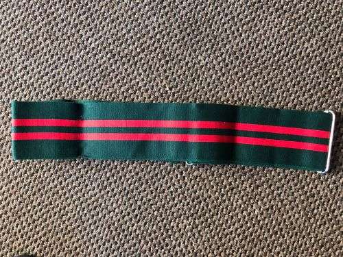 RHODESIA STAFF STABLE BELT IN UNUSED CONDITION-EXTENDED LENGTH 114 CM