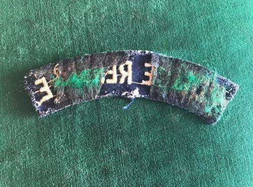 RHODESIA BSAP POLICE RESERVE TITLE-EMBROIDERED