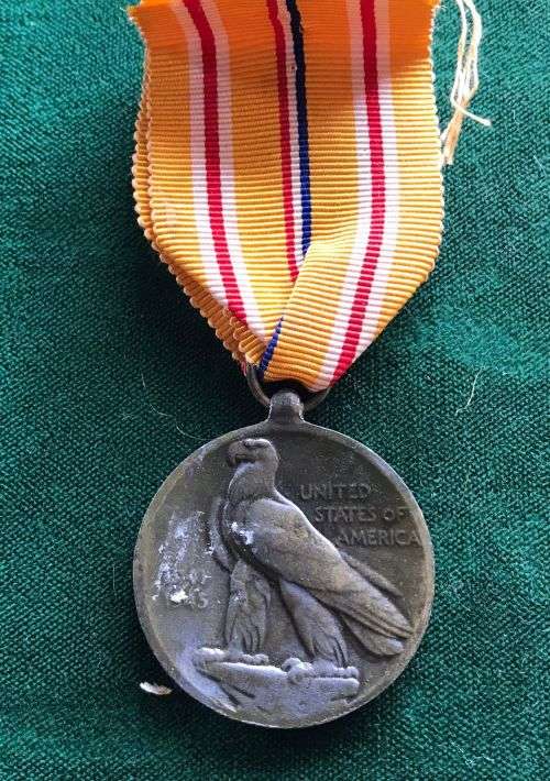 WW2 USA ASIATIC PACIFIC CAMPAIGN FULL SIZE MEDAL