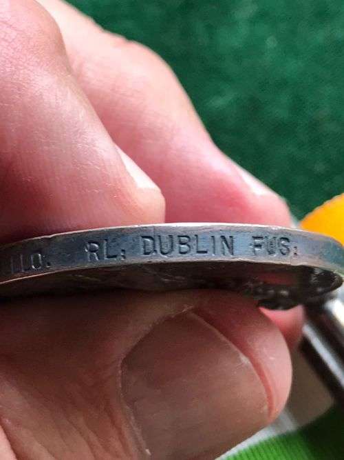 BOER WAR,FULL SIZE KSA NAMED TO 4974 PTE  M. COSTELLO R.L. DUBLIN FUS- 1901and 1902 CLASPS