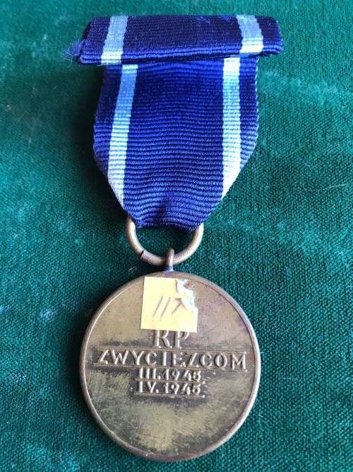 WW2 ,FULL SIZE POLISH NORTH BALTIC MEDAL