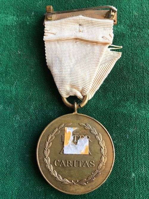 WW1 BRITISH RED CROSS SOCIETY MEDAL FOR WAR SERVICE-FULL SIZE