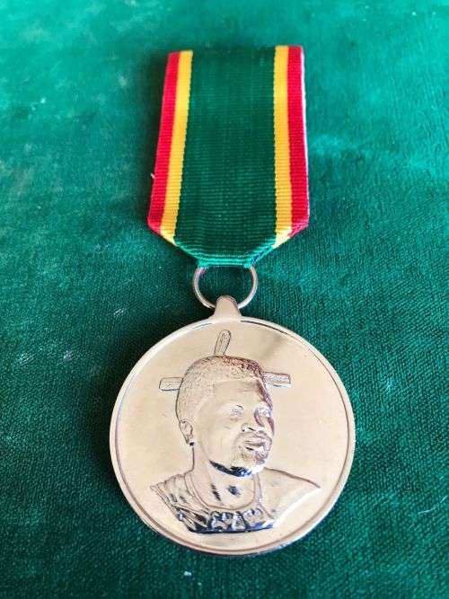 FULL SIZE SWAZILAND LONG SERVICE MEDAL