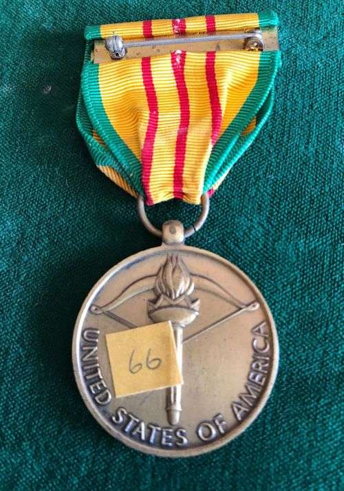 FULL SIZE USA VIETNAM SERVICE MEDAL-AUTHORISED 1965