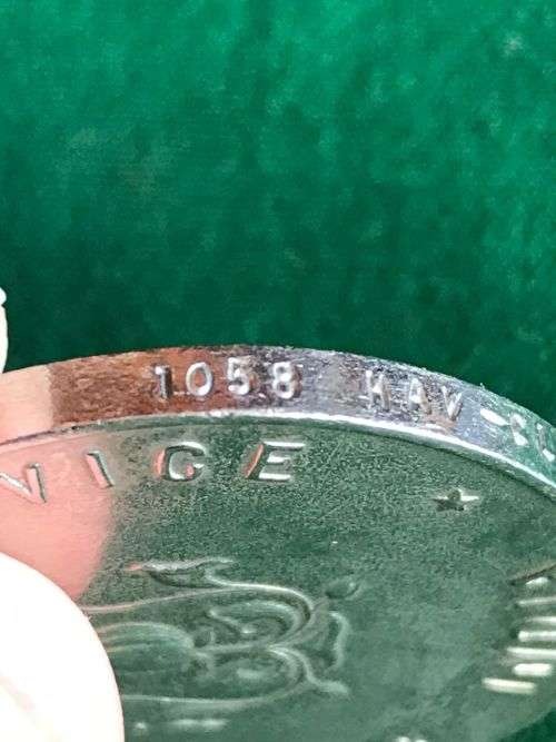 FULL SIZE INDIA GENERAL SERVICE MEDAL WITH JAMMU AND KASHMIR 1947-48 CLASP-NAMED TO 1058 HAV-CLK KAR