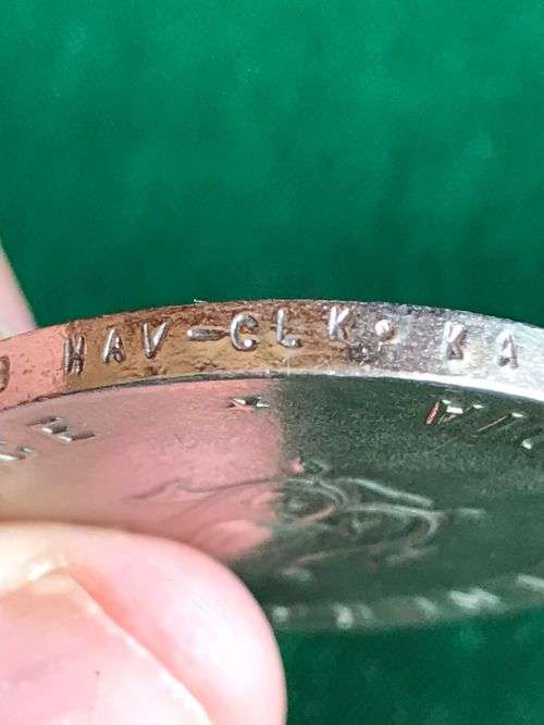 FULL SIZE INDIA GENERAL SERVICE MEDAL WITH JAMMU AND KASHMIR 1947-48 CLASP-NAMED TO 1058 HAV-CLK KAR