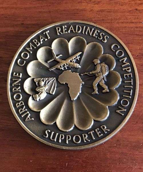 RECCE-MEDALLION FOR THE AIRBORNE AFRICA CHALLENGE 2001