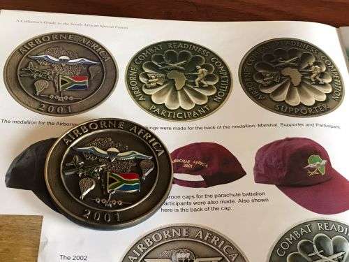 RECCE-MEDALLION FOR THE AIRBORNE AFRICA CHALLENGE 2001