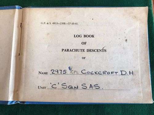 RHODESIA SAS GSM TO 2975 D.H. COCKROFT WITH ZIM INDEPENDENCE MEDAL (NUMBERED) WITH MINIATURES AND H