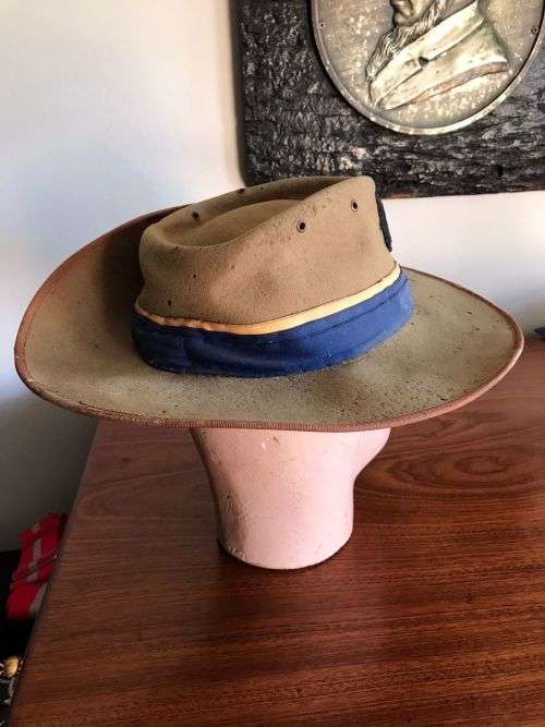 RHODESIA BSAP WOMEN PATROL OFFICER SLOUCH HAT-VERY SCARCE