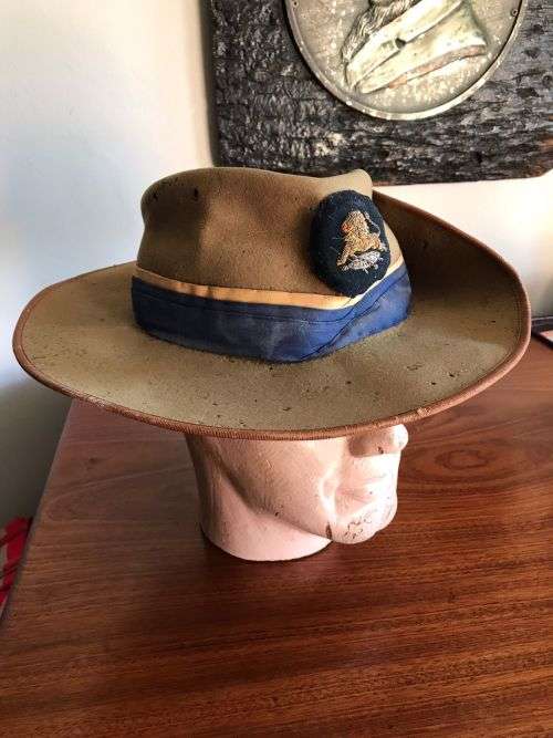 RHODESIA BSAP WOMEN PATROL OFFICER SLOUCH HAT-VERY SCARCE