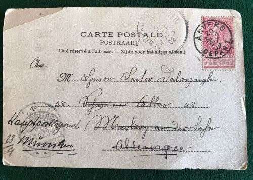 ORIGINAL BOER WAR POST CARD