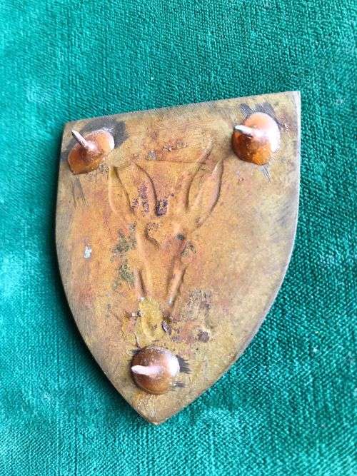 SA ARMY HQ FLASH- 2ND TYPE- 3 PINS