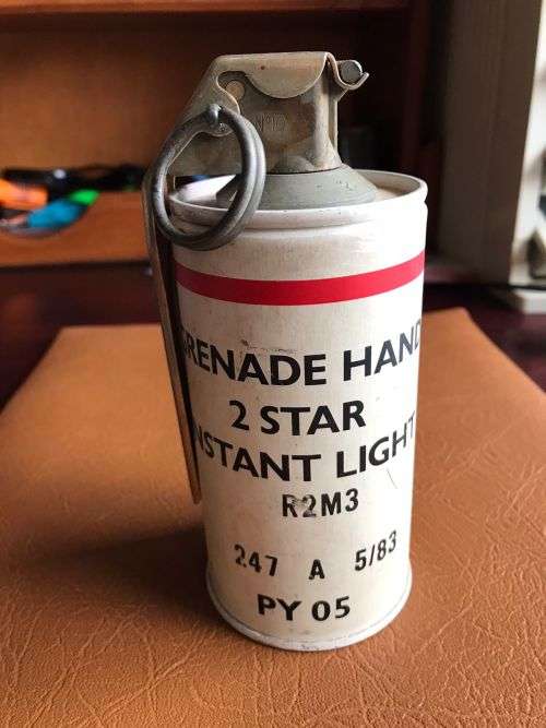SADF PERIOD SIGNAL, SMOKE GRENADE -INERT
