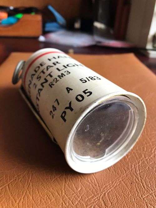 SADF PERIOD SIGNAL, SMOKE GRENADE -INERT