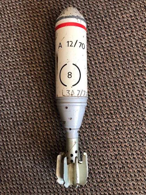 60MM ILLUMINATING BOMB WITH PARACHUTE-HEIGHT 32,5 CM